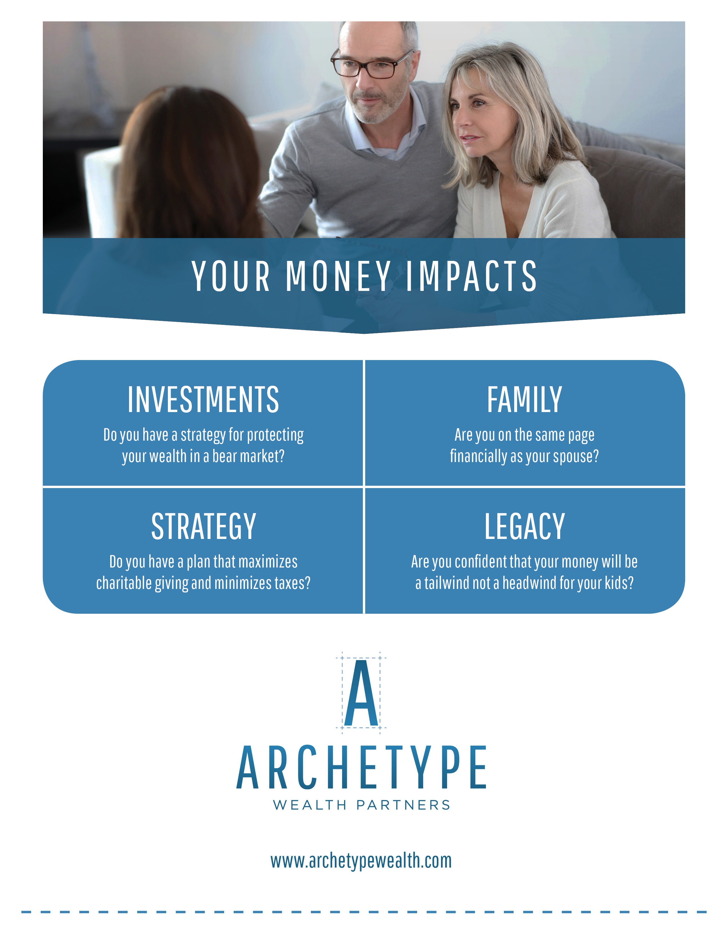 Chart of 4 Key Areas Money Touches