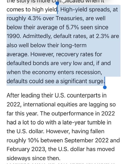 spreads